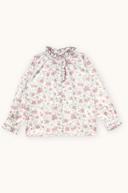 Blouse femme Tina en twill bio