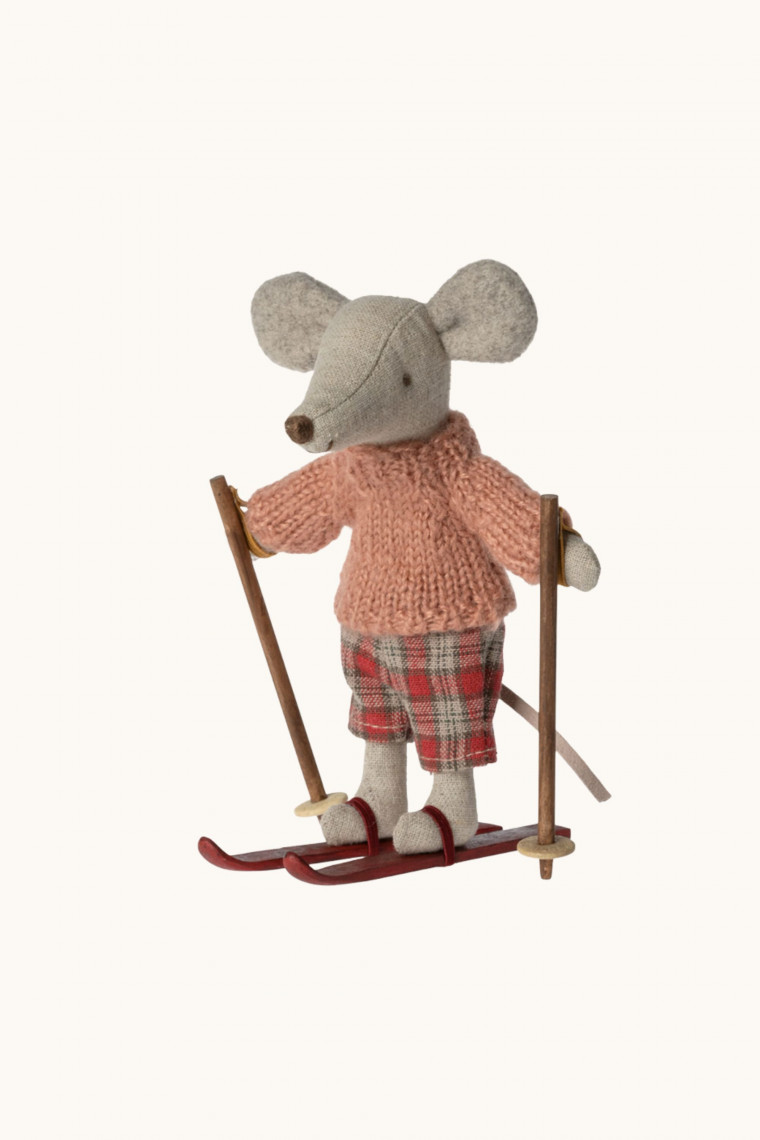 Big sister Ski mouse, Maileg Big sister Ski mouse, Maileg