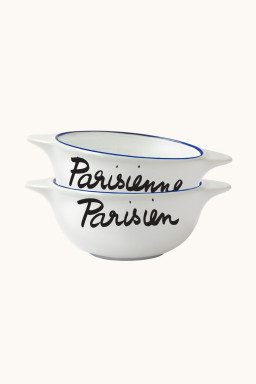 Hand-painted bowl Parisien