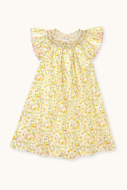 Robe Stella smockee en Liberty