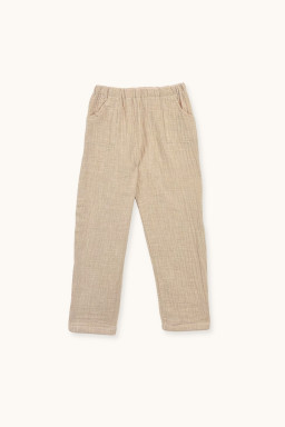 Pantalon Lulu en double  gaze bio chinée