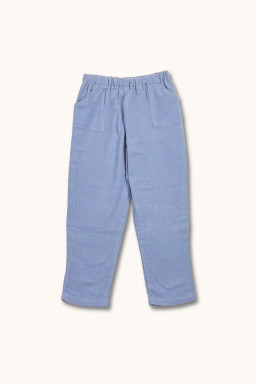 Lulu pants in organic double gauze