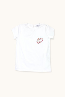 T-shirt Coeur in Liberty