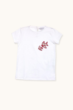 Tee-shirt BIRD en Liberty