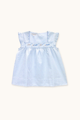 Blouse VERA brodée en vichy