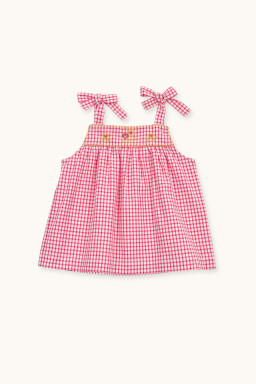 Top Adelie brodé au point de croix