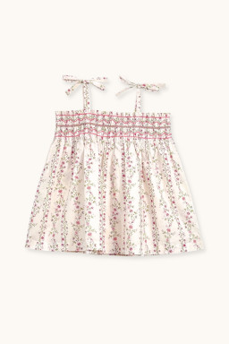 Top Indie smocké Roses farandole