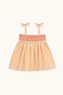 Indie top hand smocked