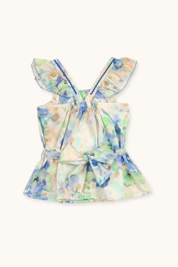 Top Emy Blue frozen flowers