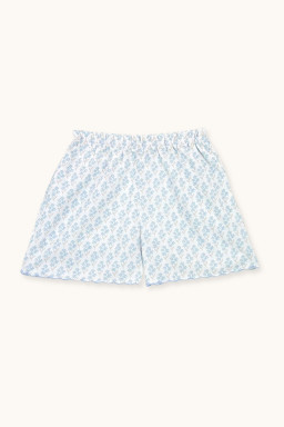 Riviera shorts scalloped edge
