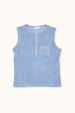 Tee-shirt sans manches Lino