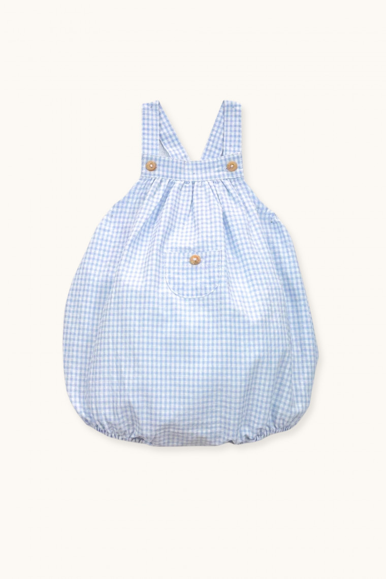 Sam romper in gingham
