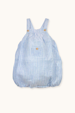 Barboteuse Sam en lin rayé