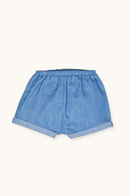 Dany baby shorts in chambray