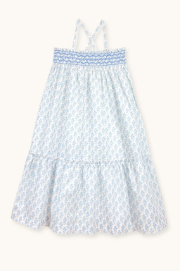 Robe Diva smockée Primrose blue