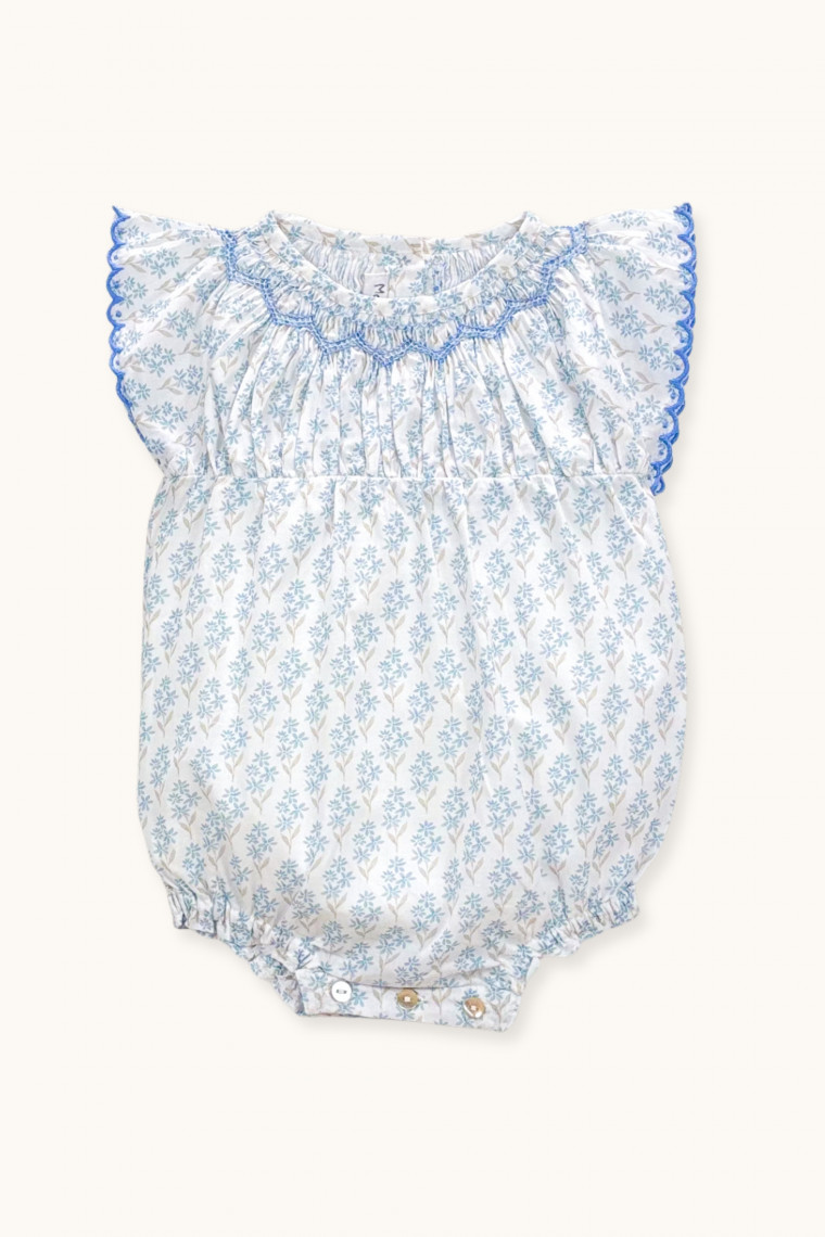 Donna romper hand-smocked