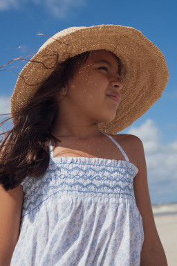 Robe Diva smockée Primrose blue