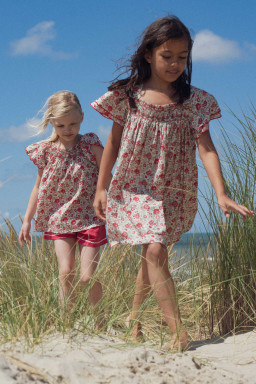 Robe Ornella smockée en Liberty