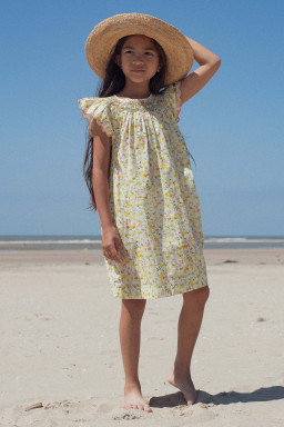 Robe Stella smockee en Liberty