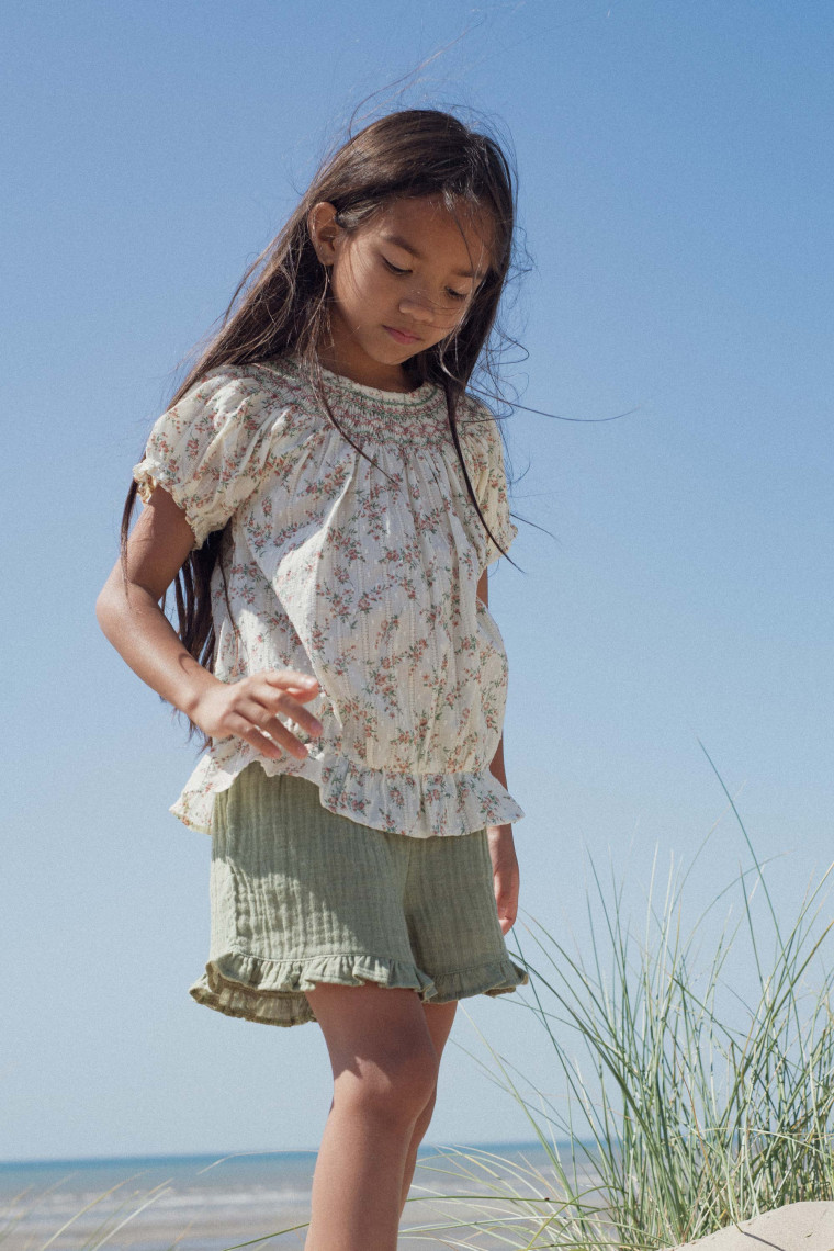 Brigitte shorts in double gauze