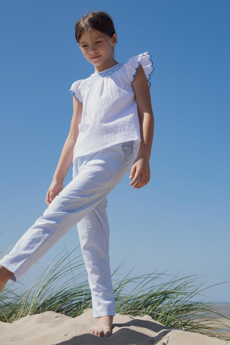 Pantalon Lulu en vichy