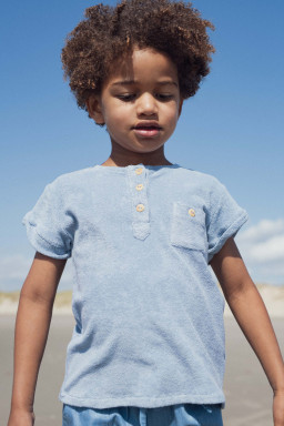 Tee-shirt chic  Malo en maille éponge