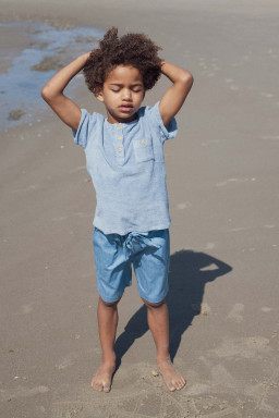 Short Sydney en chambray