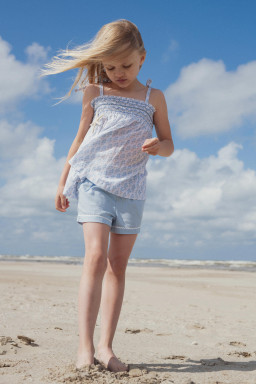 Top Indie smocke Primrose blue