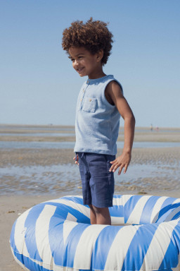 Tee-shirt sans manches Lino