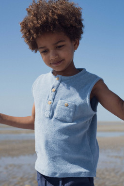 Tee-shirt sans manches Lino