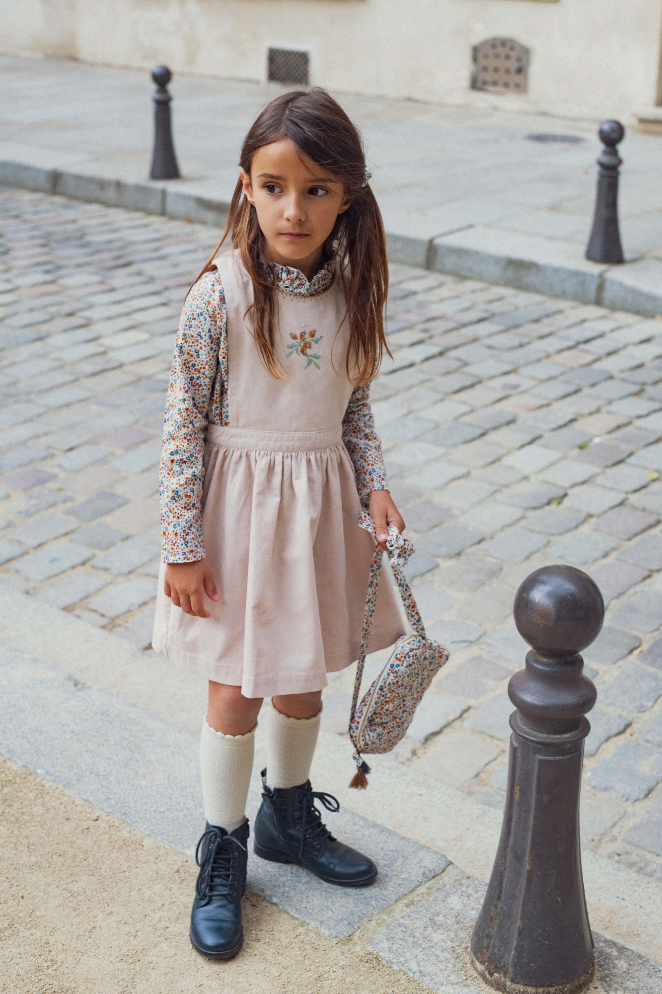 Look Fille Hiver 2024 - Marie Puce Paris - Robe Liz