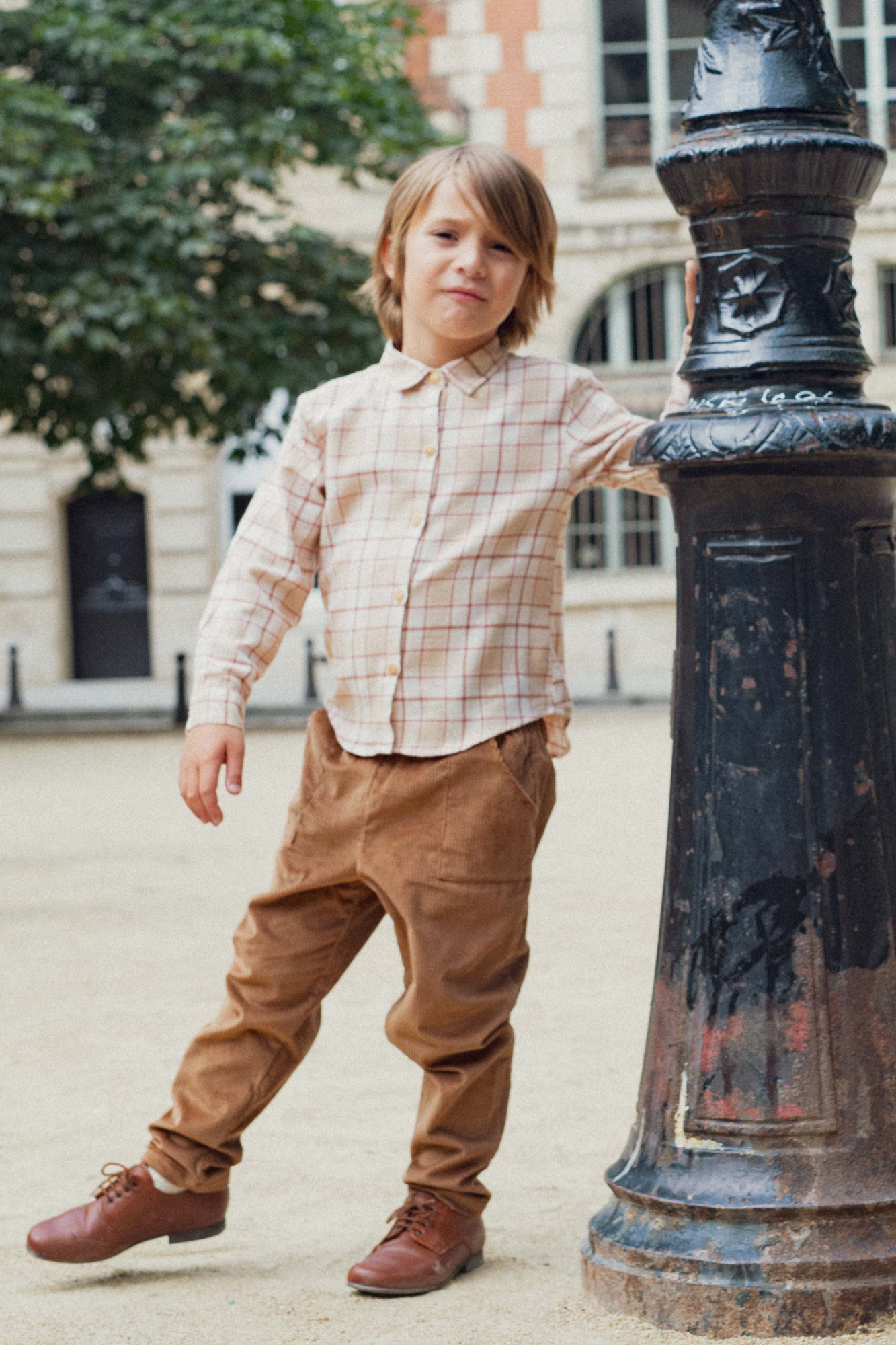 Boy's Look Winter 2024 - Marie Puce Paris - Andrea Shirt