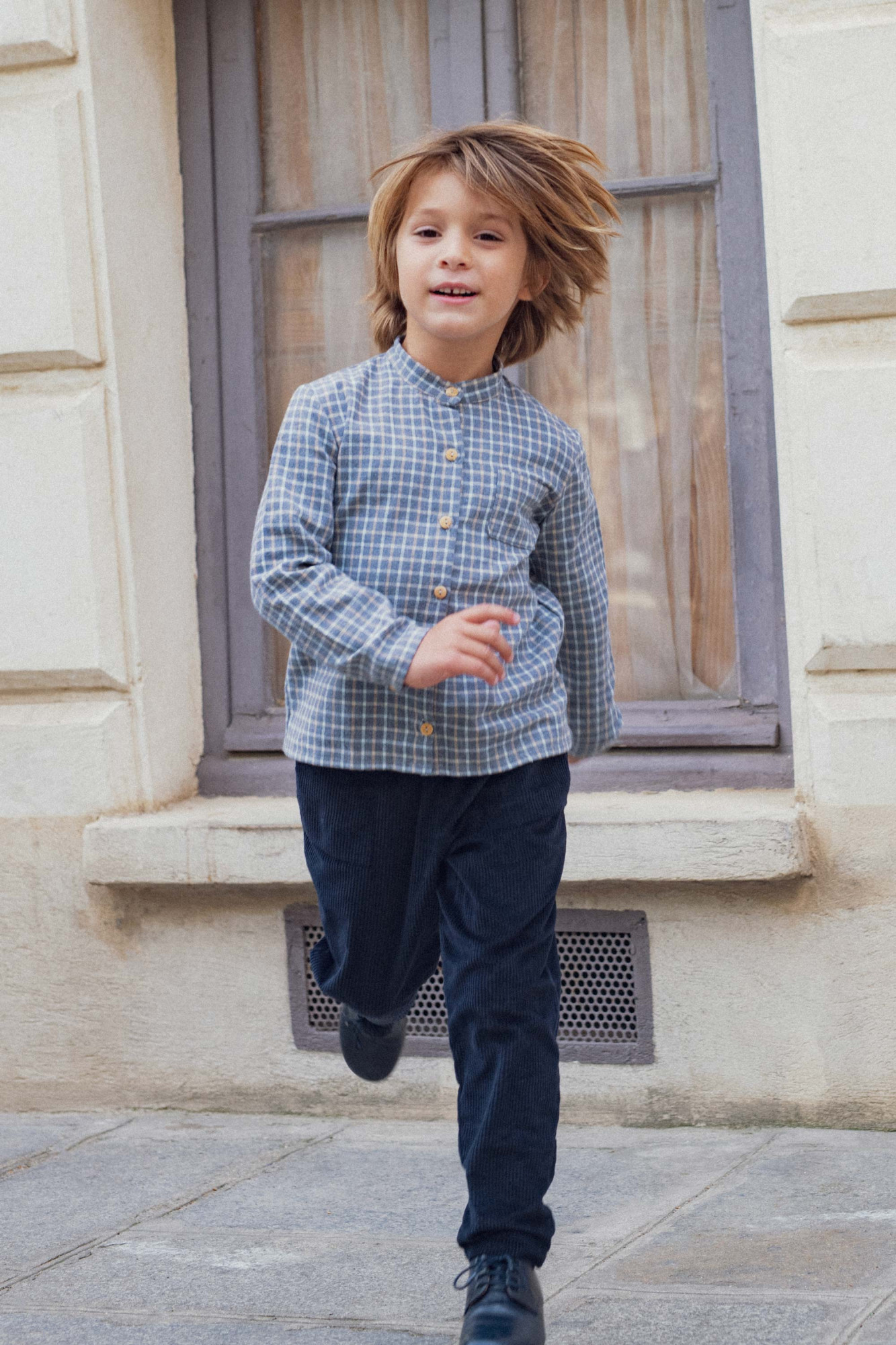 Look Garçon Hiver 2024 - Marie Puce Paris - Chemise Arsène