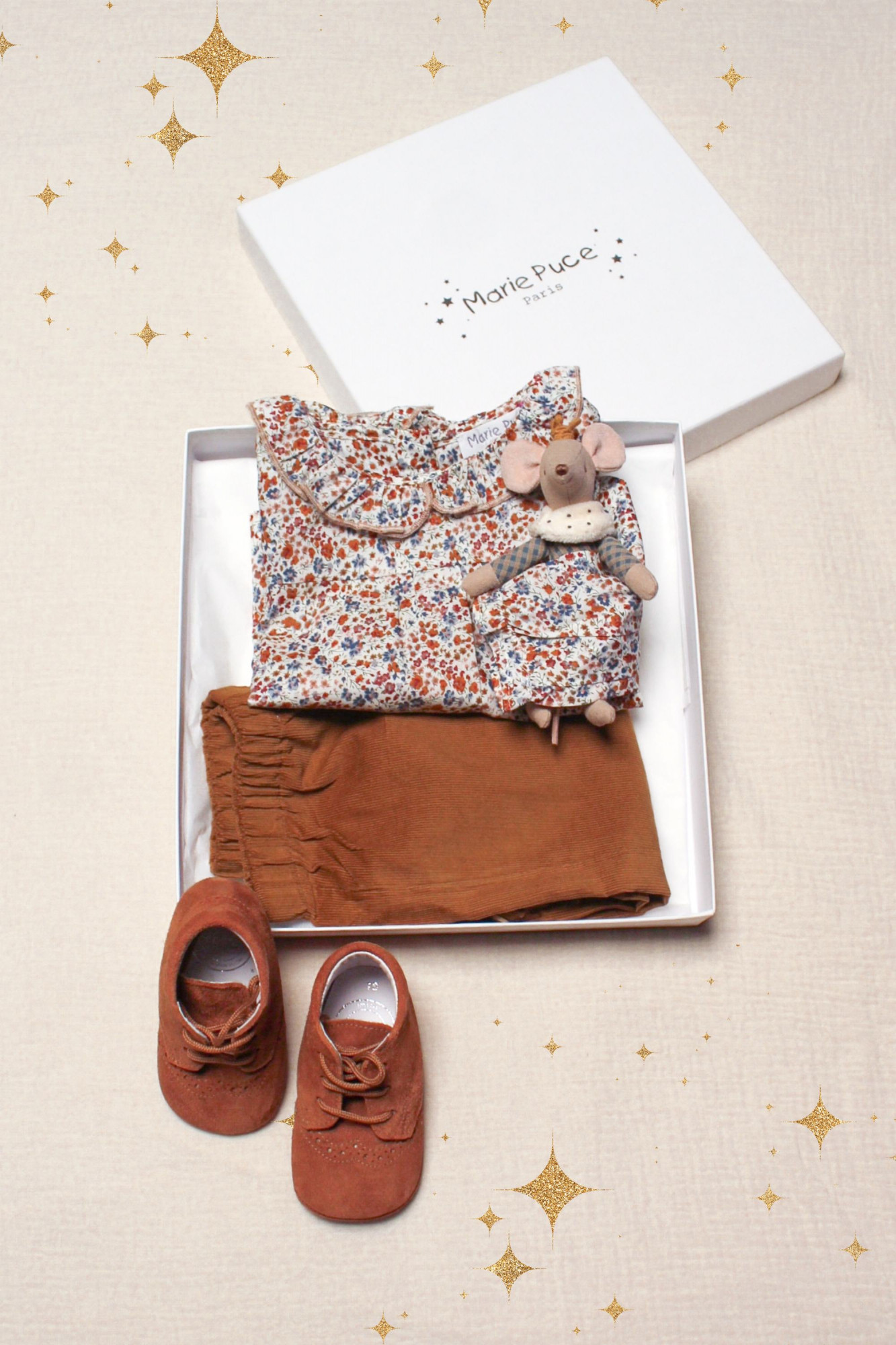Coffret Blouse Liberty Rosie - Marie Puce Paris