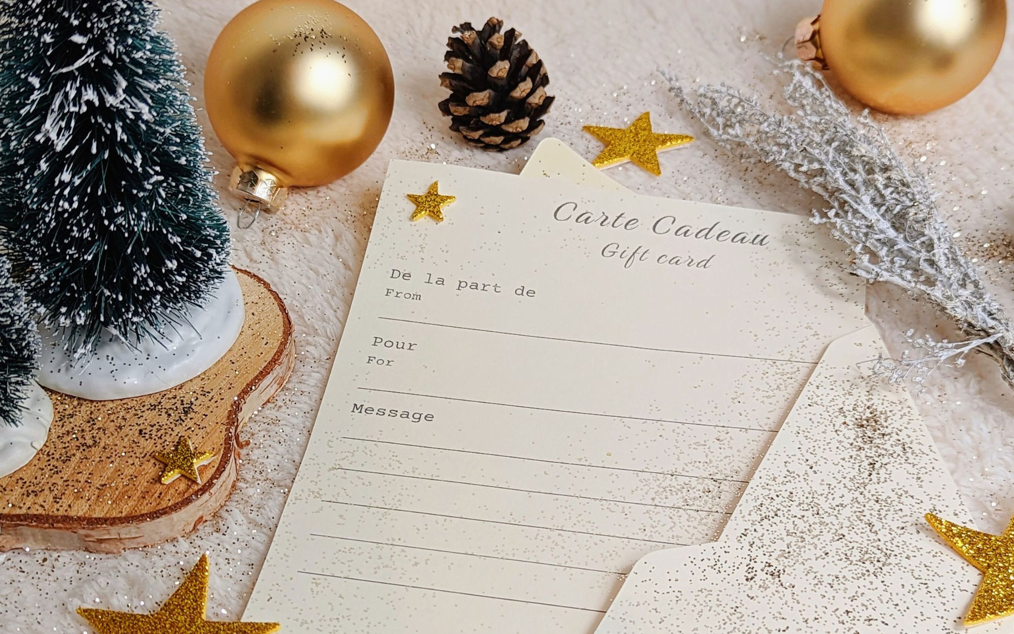 Carte cadeau Marie Puce