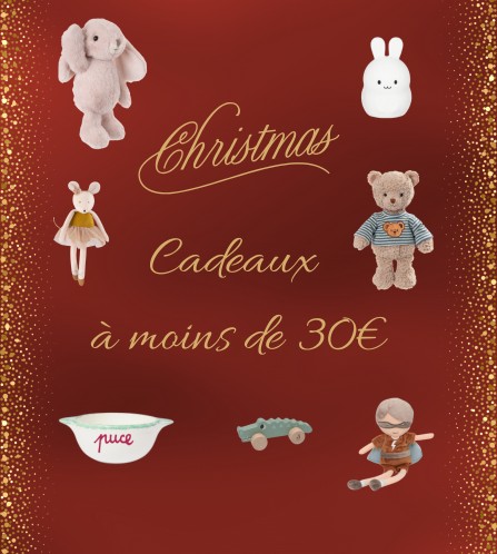 Cadeaux à moins de 30€