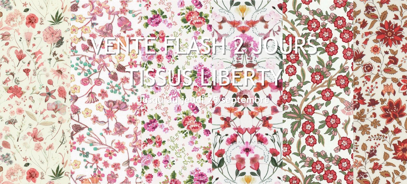 Vente Flash de tissus Liberty